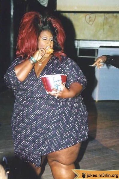 [Image: 000946-fat-overweight-black-woman-with-h...icken2.jpg]